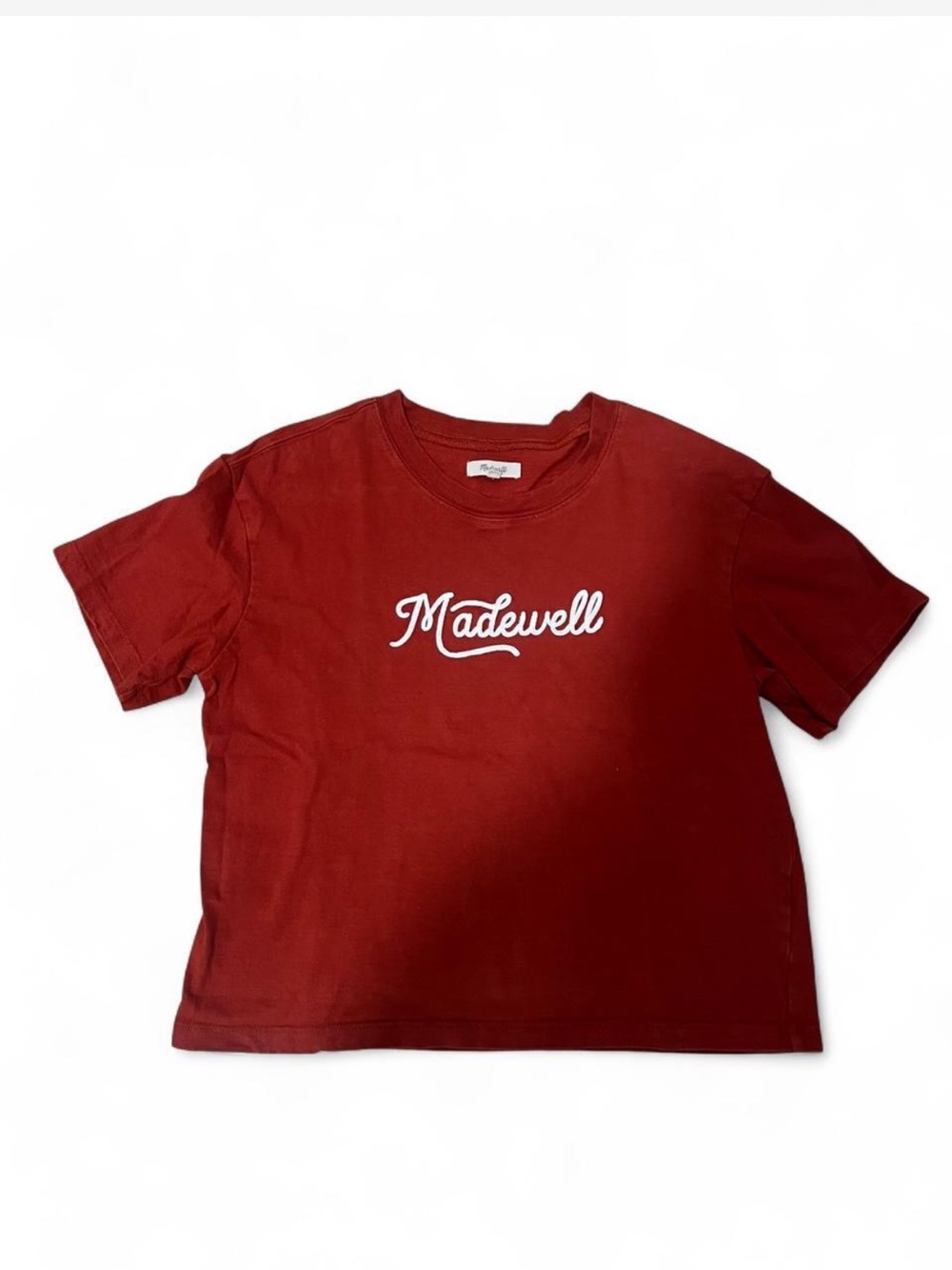 Embroidered Madewell tee